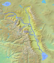 Upper Owens River Map Owens River Course - Wikipedia