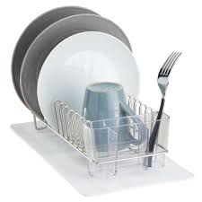 compact kitchen sink dish rack