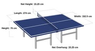 Table Tennis Table Dimensions Perfect Outdoor Dining Size Outdoor Ping Pong Table Ping Pong Table Diy Ping Pong Table