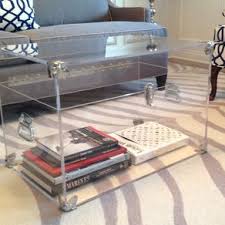 Buy perspex coffee table tables and get the best deals at the lowest prices on ebay! Lucite Furniture Custom Acrylic Tables Desks And More Custommade Com
