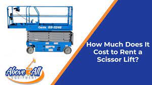 Weekly rates can be from $650 to $4700. How Much Does It Cost To Rent A Scissor Lift Above All Equipment Sales