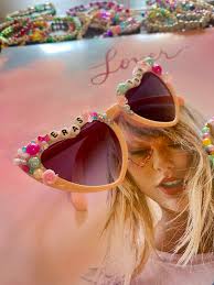 Taylor Swift Inspired Rhinestone Bedazzled ERAS TOUR Sunglasses