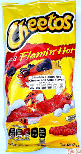 You should seriously email them and get back to us. Sabritas Cheetos Xtra Flamin Hot Mexican Chips 145g Sol Dias
