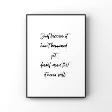 Brushstroke Typography Quote Inspirational Quote Black And Etsy Typography Quotes Typography Quotes Inspirational Inspirational Quotes