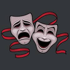 Comedy And Tragedy Theater Masks Neatoshop Theatre Masks Comedy And Tragedy Drama Masks