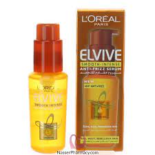 Advanced smoothing & hydration with extra protection from heat styling & humidity one powerful drop, frizz stops. Buy L Oreal Elvive Serum Anti Frizz Serum 50ml From Nasser Pharmacy In Bahrain