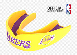 The lakers revealed the patch logo on a no. Los Angeles Lakers Nba Basketball Mouthguard Los Angeles Lakers Shock Doctor Mouthguard Multi Free Transparent Png Clipart Images Download