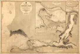 Detailed 19th Century Depth Chart Of Vancouvers Burrard