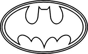 Nice Batman Logo Outline Coloring Page Batman Coloring Pages Coloring Pages Flag Coloring Pages