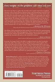 Like Fire in the Bones: Listening for the Prophetic Word in Jeremiah:  Walter Brueggemann: Amazon.com: Books