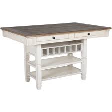Dine With Country Charm With The Bolanburg Counter Height Table From The Bolanburg T Dining Table With Storage Counter Height Table Counter Height Dining Table
