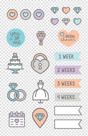 Wedding Invitation Sticker Wedding Planner Label Wedding