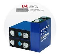 1004.8wh Rechargeable Battery Eve MB31 LiFePO4 Battery Manufacturer 314ah