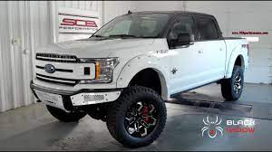 Choose bench seating, max recline seats, & an optional interior work surface. 2019 Ford F 150 Black Widow Showcase Sca Performance Youtube