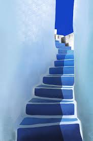 Sign in as a guest and begin selecting your desired operating parameters. Blue Stairs Santorini Greece Minimalist Painting Coastal Aesthetic Blue White Mixed Media By Cosmic Soup
