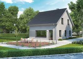 Nachhaltig, traditionell stein auf stein aus poroton oder ytong. Modernes Einfamilienhaus Mit Putzfassade Farbe Grau Fertighaus Massiv Bauen Mit Raummodulen Haus Icon 3 Mit Satteldach Dennert Massivhaus Haus Modernes Haus