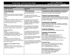 fourth grade ela curriculum map pages 1 15 text