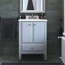 See details about our solid wood vanity cabinet and sink combo. Dorel Living Metcalfe 24 Inch Bathroom Vanity With Sink Gray Walmart Com Walmart Com