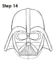 Featuring in these coloring pages are different types of fascinating masks like the tribal mask, african mask, chinese mask, clown mask, animal mask, butterfly mask, iron man, darth vader and spiderman mask, mardi gras mask, tiki mask and many more. Helmet Darth Vader Helmet Outline