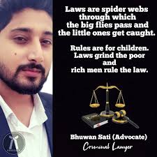 Law is not law, if it violates the principles of eternal justice.  #FightForRight #JusticeForAll . . . . . . . #AdvocateBhuwanSati #BhuwanSati  #BhuwanSatiAdvocate #AdvBhuwanSati #CriminalLawyerDelhi #DelhiHighCourt  #gangster #LawyersClubDelhi #SCBA ...