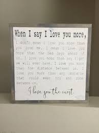 I Love You More Sign Fixer Upper Sign When By Soulspeakandsawdust Rustic Wood Wall Decor Fixer Upper Sign Wood Wall Decor