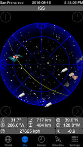 Find out when and where any satellite including the international space station can b. Gosatwatch Gosoftworks
