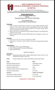 Berikut adalah contoh surat keputusan untuk pengurus gerakan pramuka di pangkalan baru. Rizal Arfan Resmi Pimpin Dpc Gmni Kendari Menggantikan Abdul Wahab Dan Harcun
