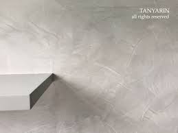 Tanyarin Created Surface Finishing By Armourcoat Spatulata On Furniture And Wall In Bedroom Furniture A Venetian Plaster Walls Stucco Walls Venetian Plaster