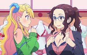 Galko Sales Lady Oshiete Galko Chan Anime Art Manga