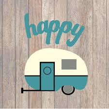 Happy Camper Svg Shirt Vintage Camper Forest Camping