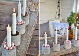 Moderner Adventskranz Mit Bechern Aus Beton Adventskranz Diy Basteln Weihnachten Adventskranz Selber Machen