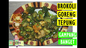 Ilustrasi brokoli dan sayuran (istockphoto) bahan. Resep Brokoli Goreng Tepung Sangat Sederhana Youtube