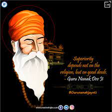 Sri guru nanak dev ji was born in. Gurunanak Jaynti Guru Quotes Gurbani Quotes Guru Nanak Teachings