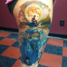 You can also add other sea creatures such as sharks, squid, killer whales, octopus, fish, seaweed, coral, and shellfish. 59 Breathtaking Little Mermaid Inspired Tattoos Tattooblend