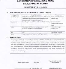 Maybe you would like to learn more about one of these? Contoh Narasi Laporan Perkembangan Anak Tk Semester 1 Kumpulan Contoh Laporan