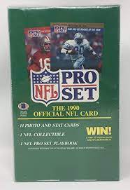 Free shipping on orders over $150. Amazon Com Nfl 1990 Pro Set Football Cards Sports Related Trading Cards Sports Outdoors