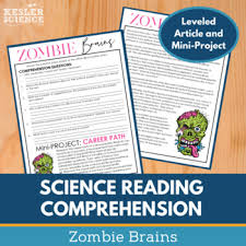 The Science Of Zombies Worksheets Teaching Resources Tpt