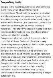 Deep Inside A Scorpion Scorpio Zodiac Facts Scorpio Horoscope Scorpio In 2020 Scorpio Zodiac Facts Zodiac Quotes Scorpio Scorpio Zodiac