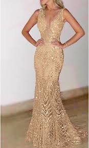 Fashion Glitter Dresses Women S Elegant Trumpet Mermaid Dress Solid Colored Sequins Gold Silver L Xl Xxl Maxi Gown Dress Gold Evening Dresses Dresses