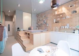 Air Bnp Home Position Collective Small Aparment Budapest Hungary Plywood Balazs Glodi Dezeen 1 Studio Apartment Design Apartment Design Small Studio Apartments