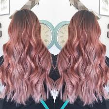 Let it process for an hour. Dusty Rose Hair Balayage Rose Gold Rosey Hair Pink Hair Beach Waves Long Hair Dusty Rose Hair Hair Styles Wavey Hair