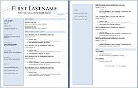 Personal data, contact details, education, professional experience. Free Two Page Resume Template Insymbio