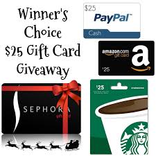 I received the gift card, and it worked just fine (i wrote the code down, and typed it in on sephora.com. Winner S Choice 25 Gift Card Giveaway Mom Files
