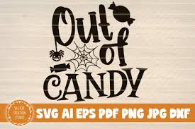 Tons of awesome halloween wallpapers to download for free. Out Of Candy Halloween Graphic By Vectorcreationstudio Creative Fabrica