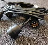 Waterproof E27 Lamp Socket Cable Connecting Line for Poultry ...