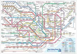 During the tokugawa period, japan thrived. Tokyo Metro Subway Map