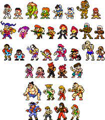 The platforming title features all the familiar jumping and shooting mechanic that we know and love, but now our blue hero will have to face off against street fighters characters as bosses. Street Fighter X Mega Man Improved Sprites By Geno2925 On Deviantart