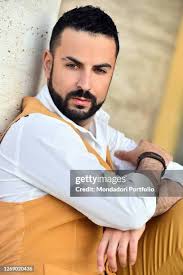 Italian TV presenter Anthony Peth poses for a photo shoot. Rome ,... News  Photo