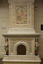This Is A Very Prett Swedish Tiled Stove Why Tile Woodburning Is A Very Dusty Endeavor When The Antique Stove Woodburning Stove Fireplace Wood Burning Stove