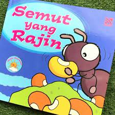 Kulit depan himpunan 366 cerita rakyat malaysia. Buku Cerita 1 Semut Yang Rajin Siri Little Msrainbow